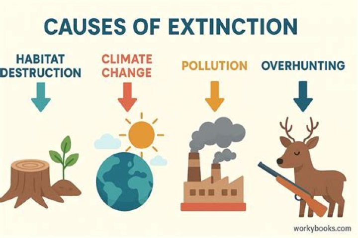What are the main causes of animal extinction or endangerment?