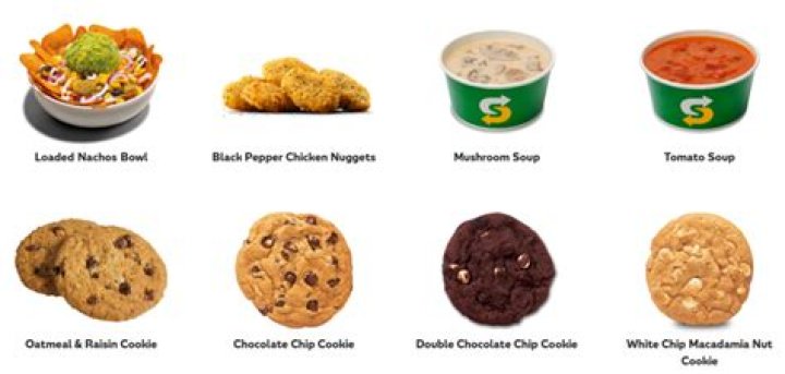 What are the sides at Subway?