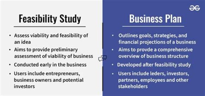 What are the similarities between business plan and feasibility study?