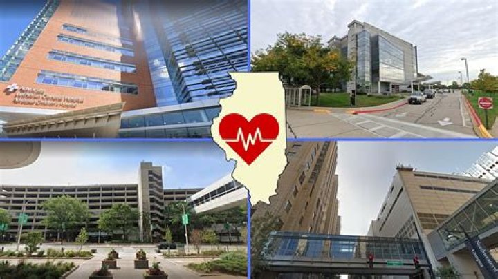 What are the top 10 hospitals in Illinois?