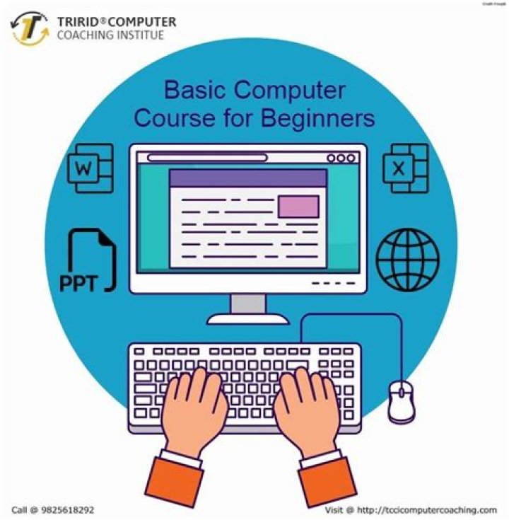 What are the topics in basic computer course?