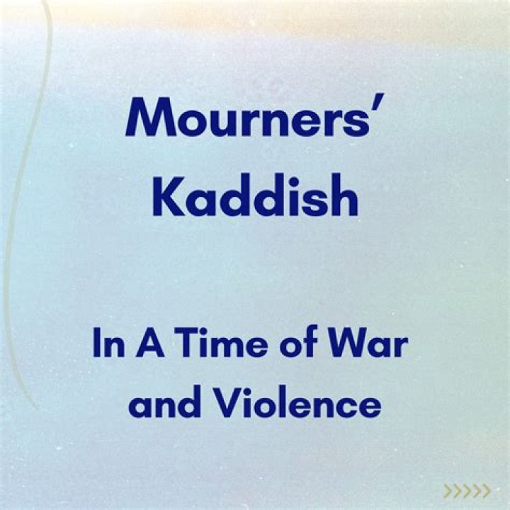 What are the words to the Mourners Kaddish?