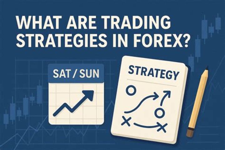 What are trading strategies in Forex?