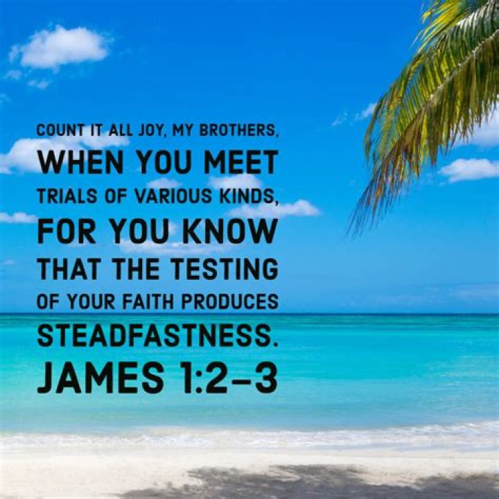What assurance does James offer for believers who endure trials?