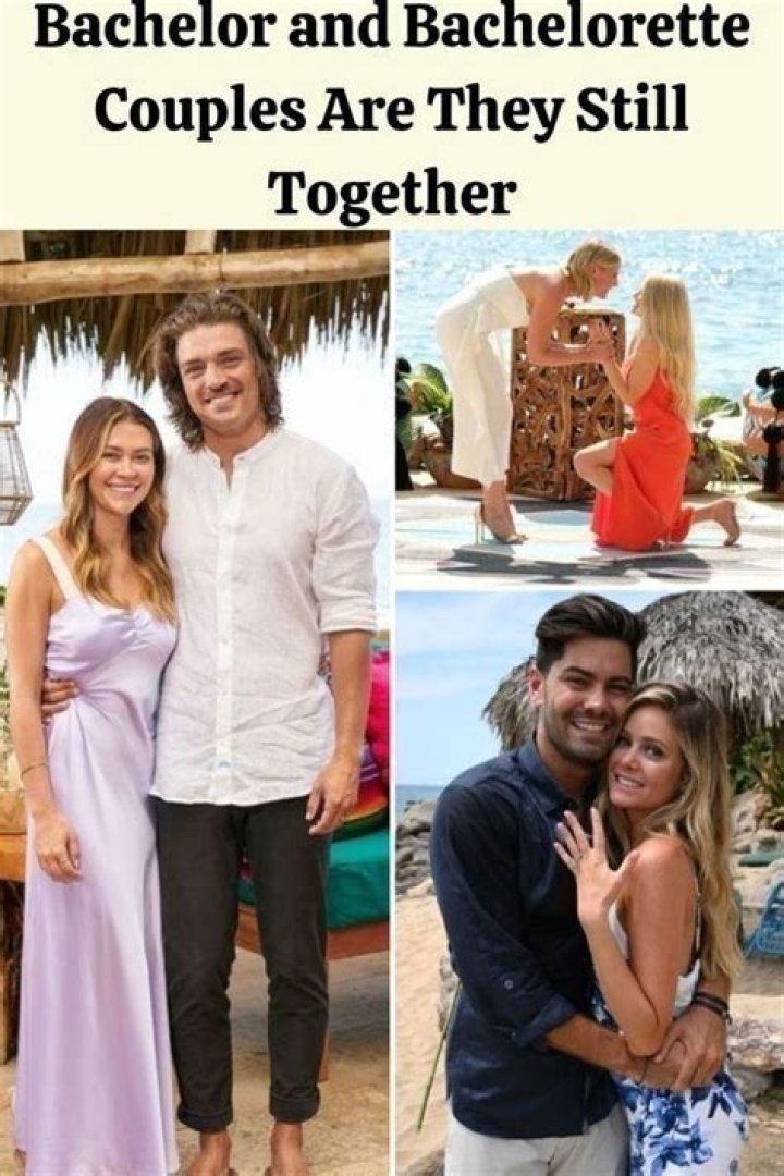 What Bachelor and Bachelorette couples are still together?