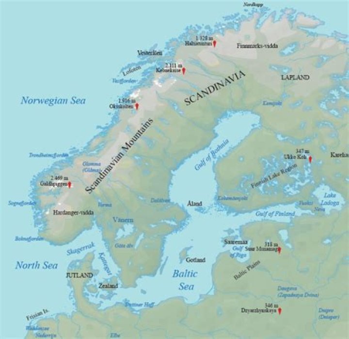What biomes are in Scandinavia?