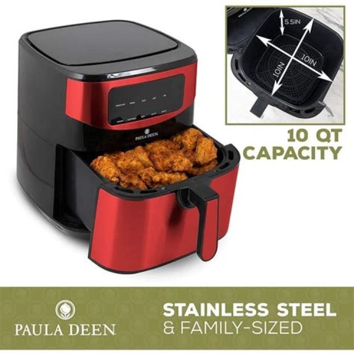 What brand of air fryer does Paula Deen use?