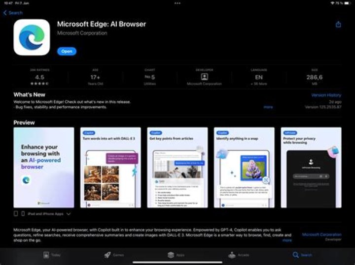 What browser is best for iPad?