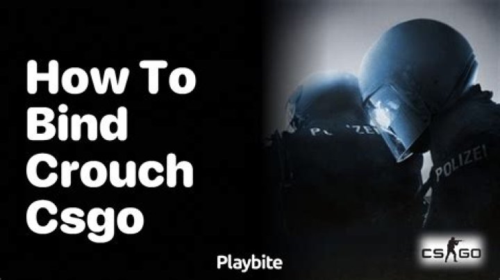 What button do pros use to crouch CSGO?