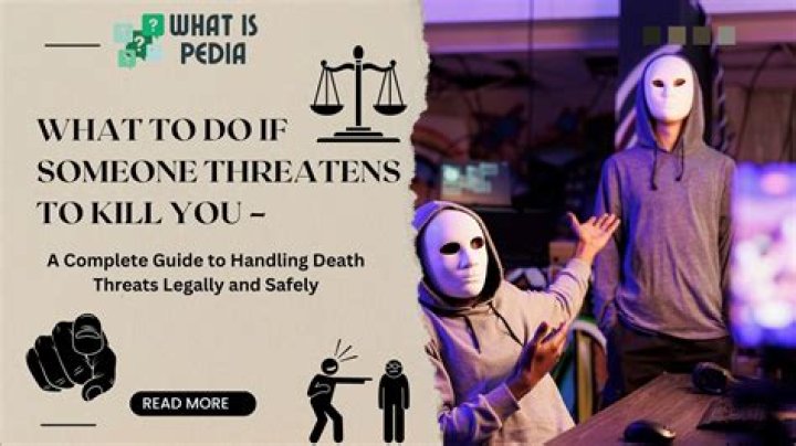What can I do if someone threatens me at work?