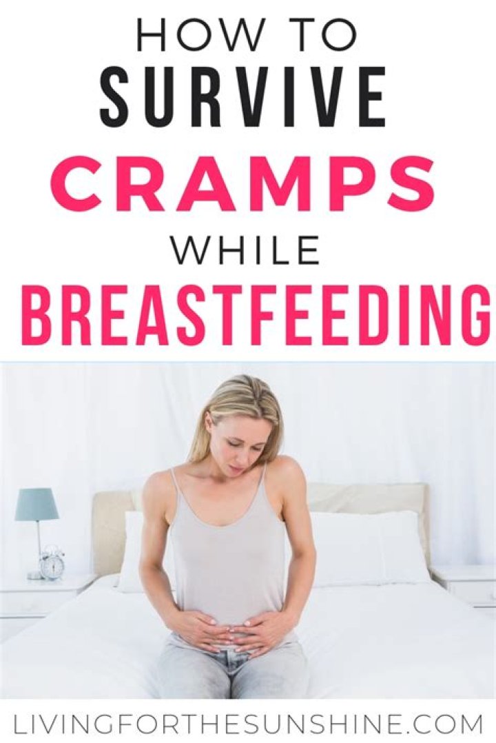 What can I take for menstrual cramps while breastfeeding?