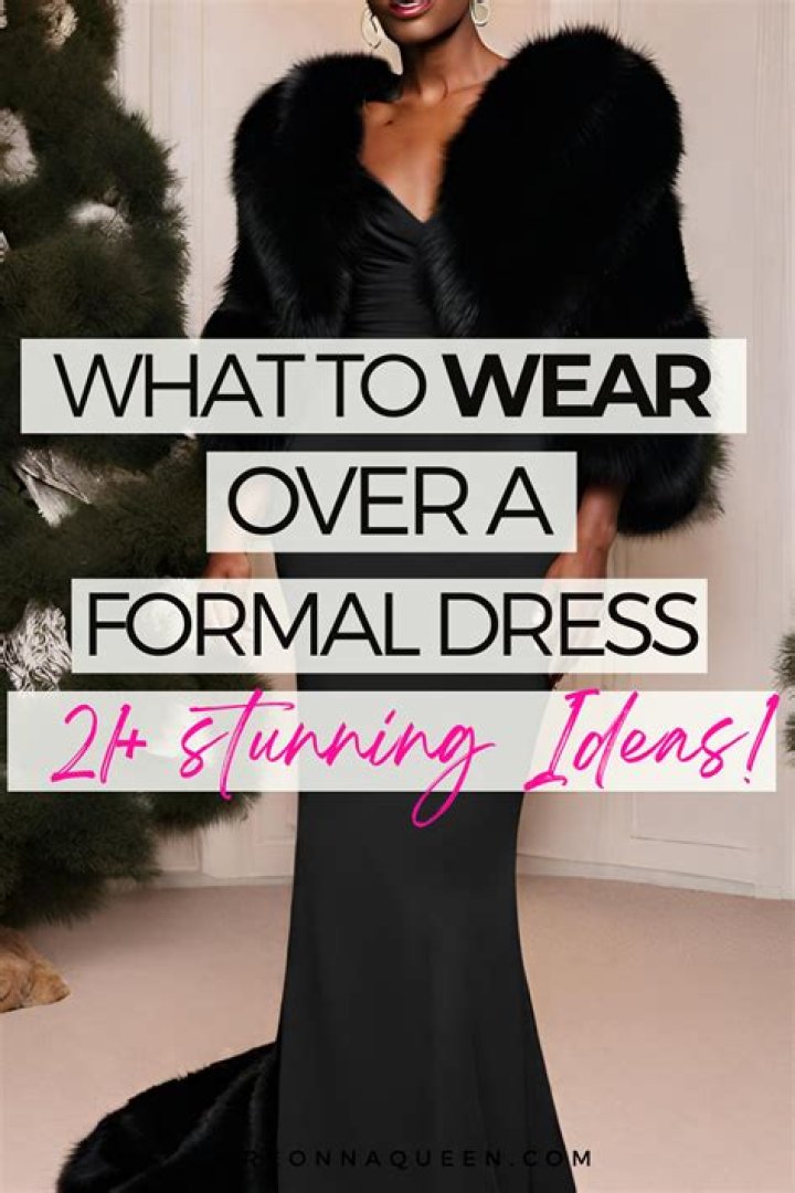 What can I wear with a black overall dress?