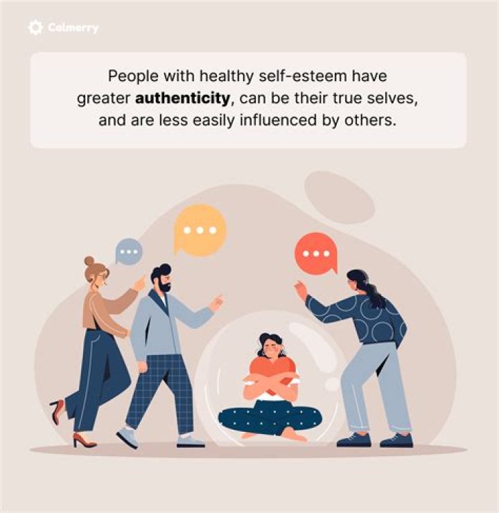 What can influence a healthy self esteem?