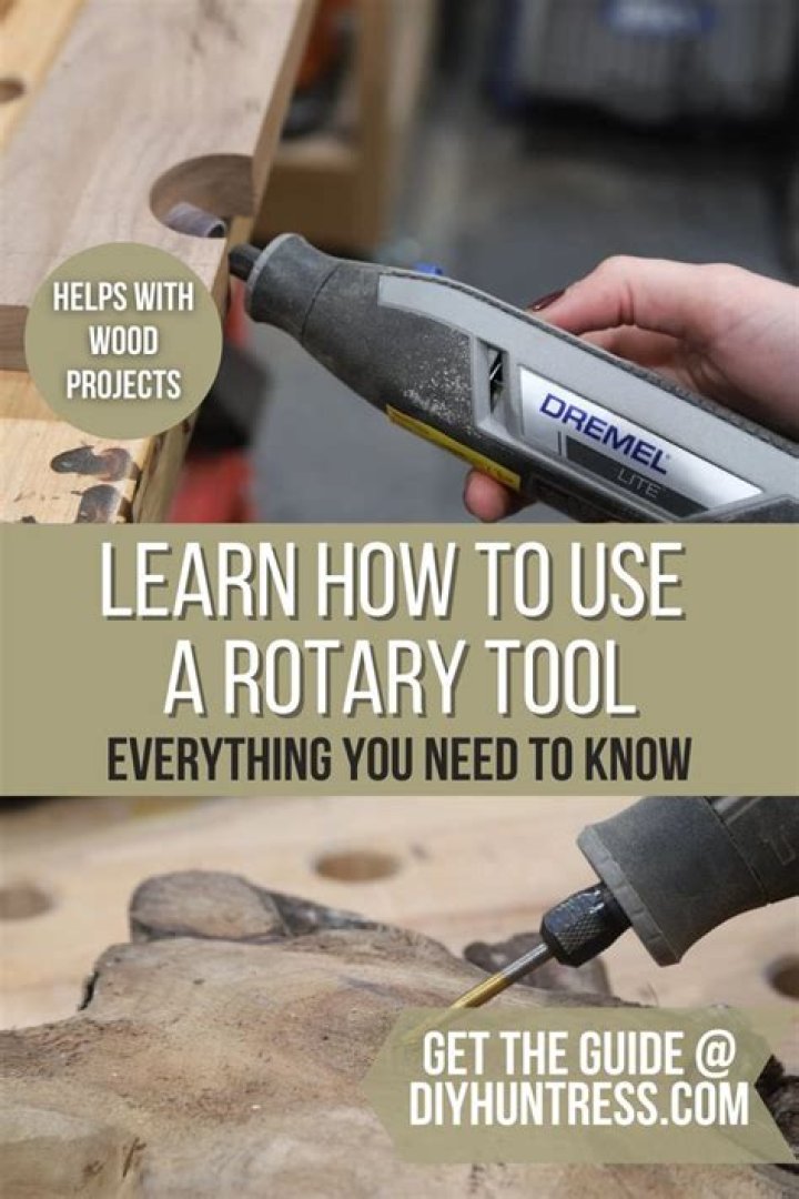 What can you do with a rotary tool?
