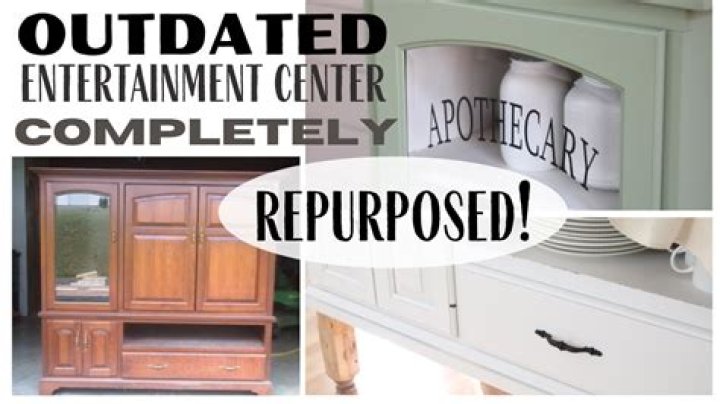 What can you make out of an old entertainment center?