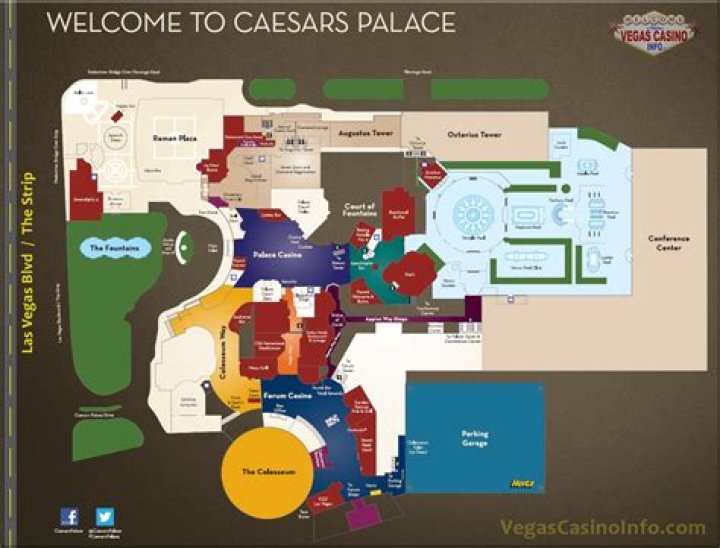 What casino is across from Caesars Palace?