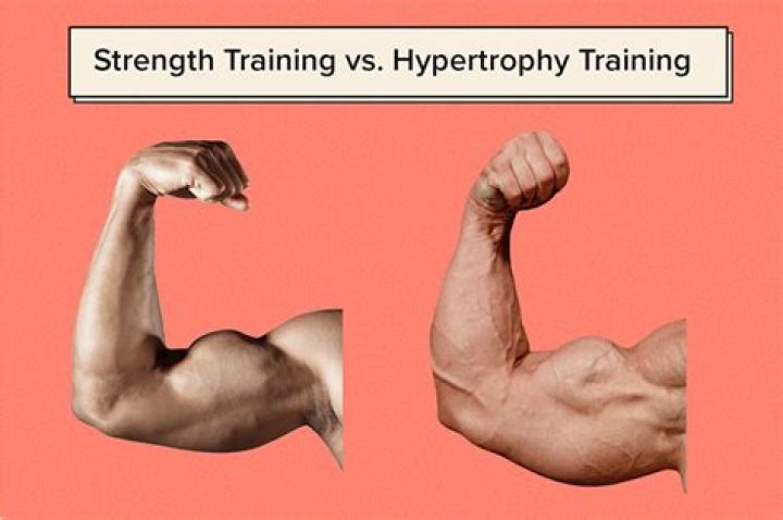 What causes athletic hypertrophy?
