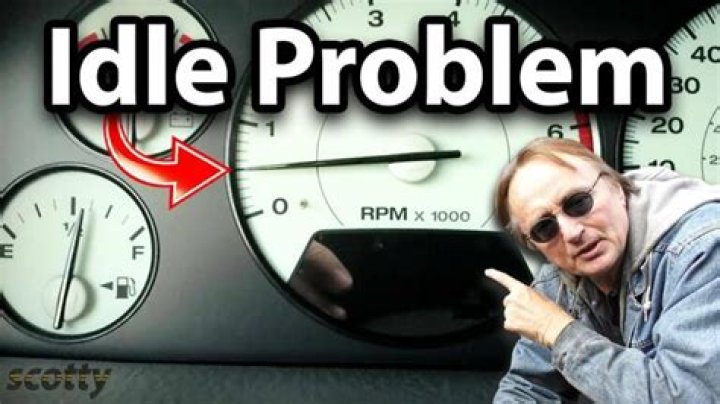 What causes low idle speed?
