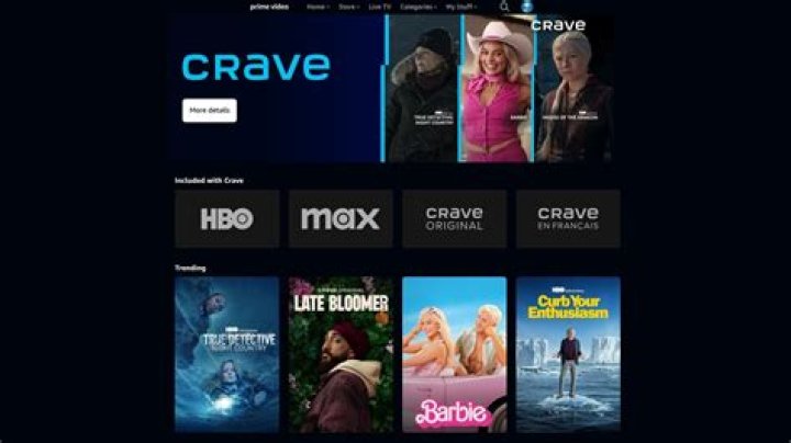 What channel is Crave TV on Bell?