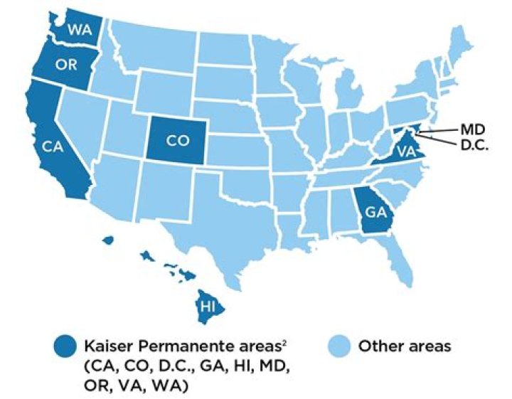 What cities in Oregon have Kaiser Permanente?