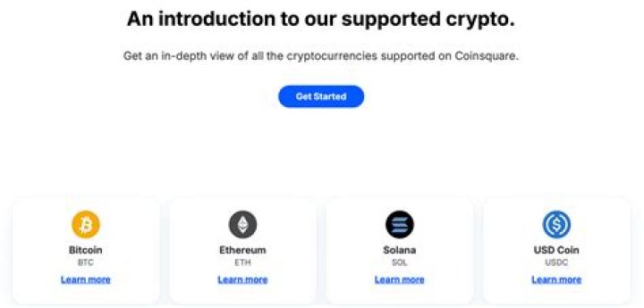 What coins can you buy on Coinsquare?