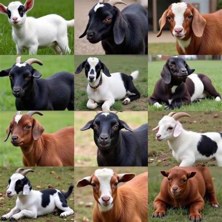What color are goats?