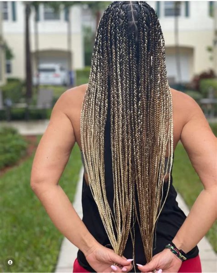 What Colour is 2 in braids?