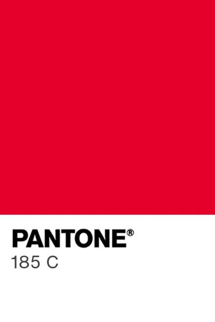 What Colour is Pantone 185?