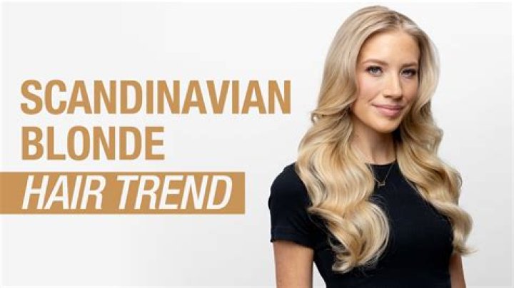 What Colour is Scandinavian blonde?