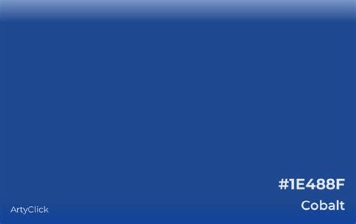 What Colour is the paint Cobalt?
