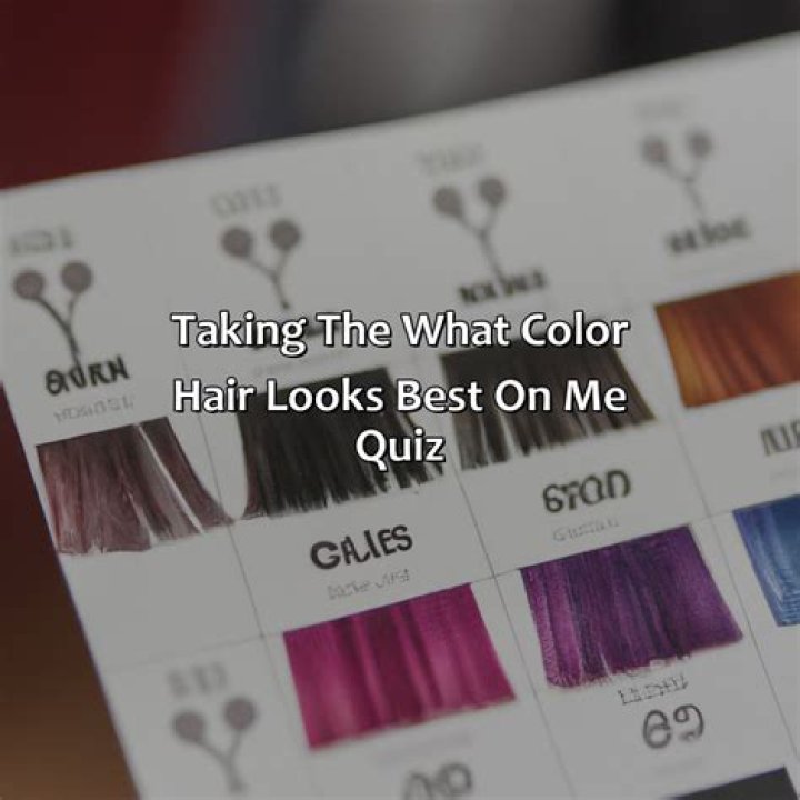 What Colour looks best on you quiz?