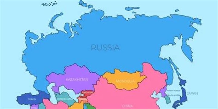 What countries are the closest Neighbours to Russia?
