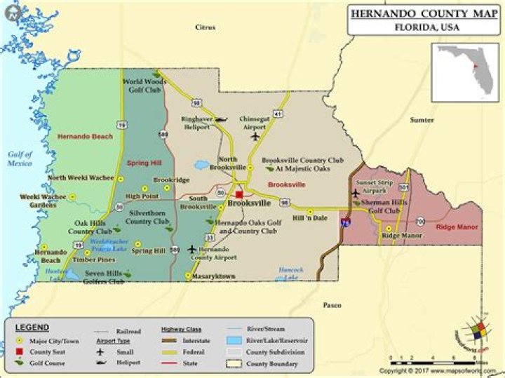What county is Hernando?