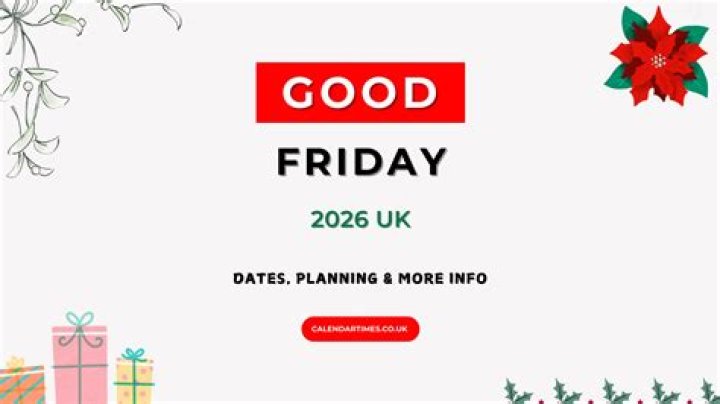 What date is Good Friday 2020 UK?