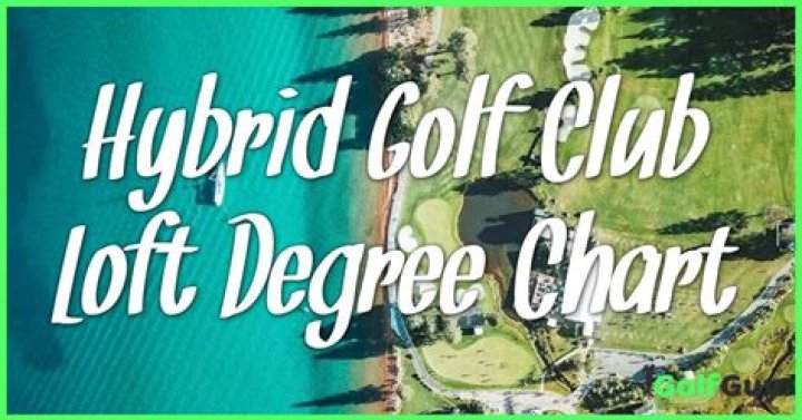 What degree loft is a 2 hybrid?