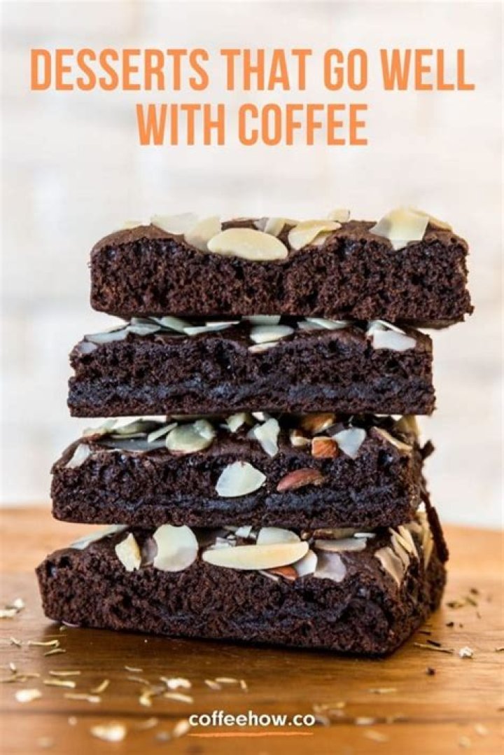 What desserts go well with coffee?
