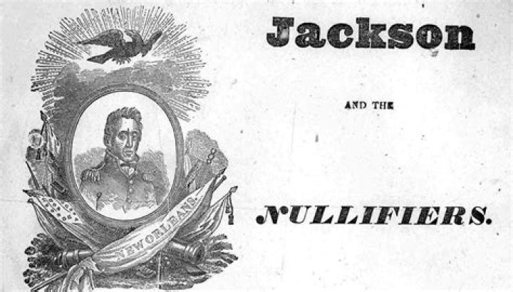 What did Andrew Jackson do in the nullification crisis?