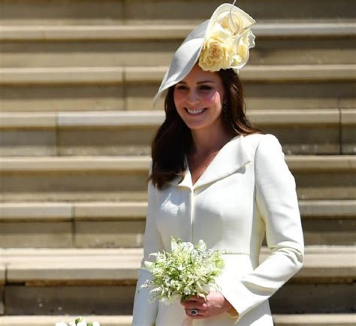What did Kate Middleton wear to Meghan's wedding?