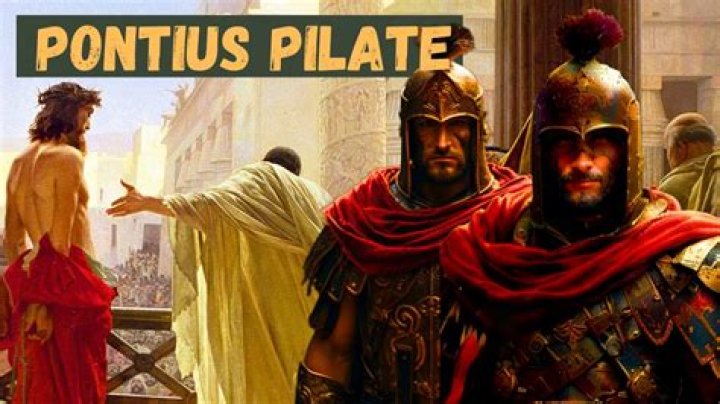 What did Pontius Pilate say after Jesus died?