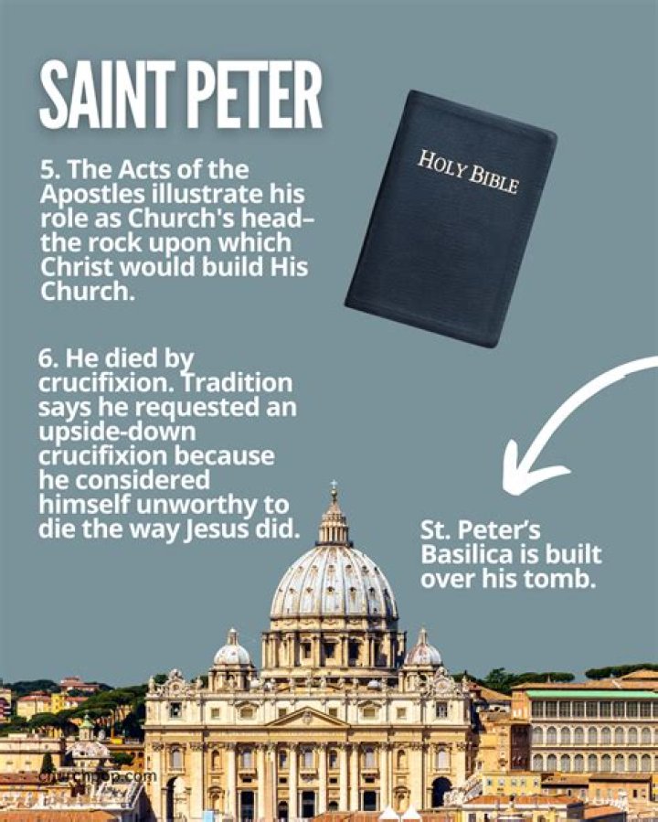 What did St Peter and St Paul do?