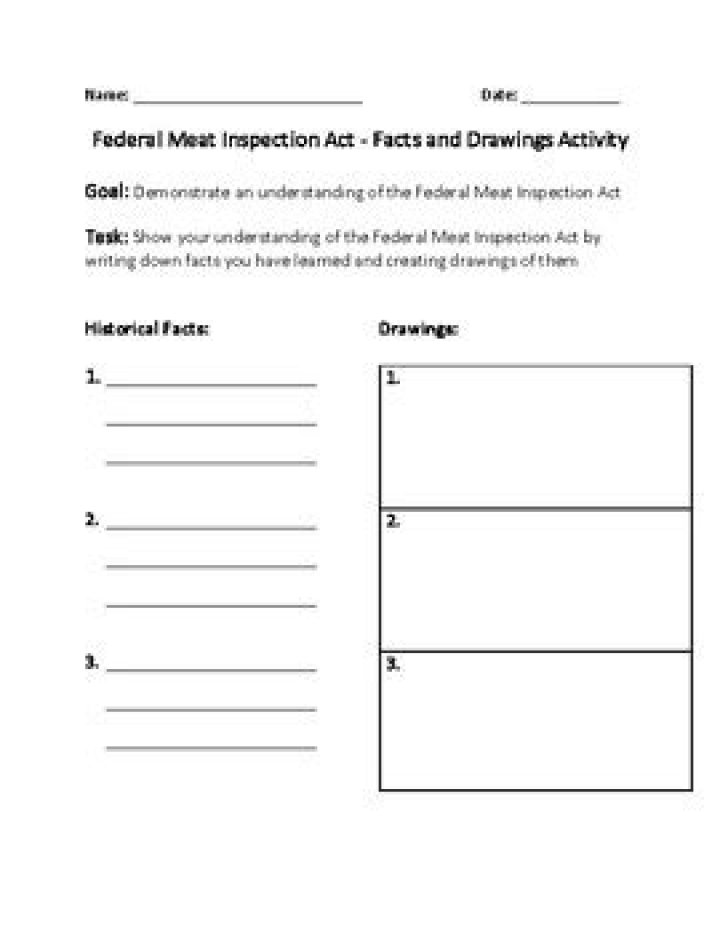 What did the Meat Inspection Act do quizlet?