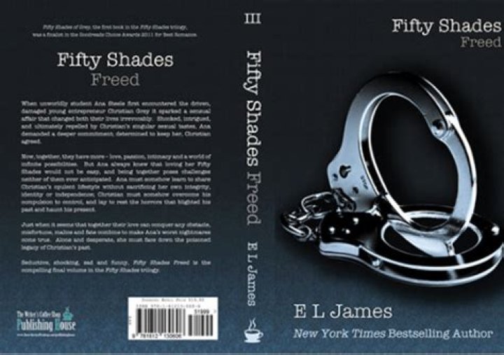 What did the text say in 50 shades freed?