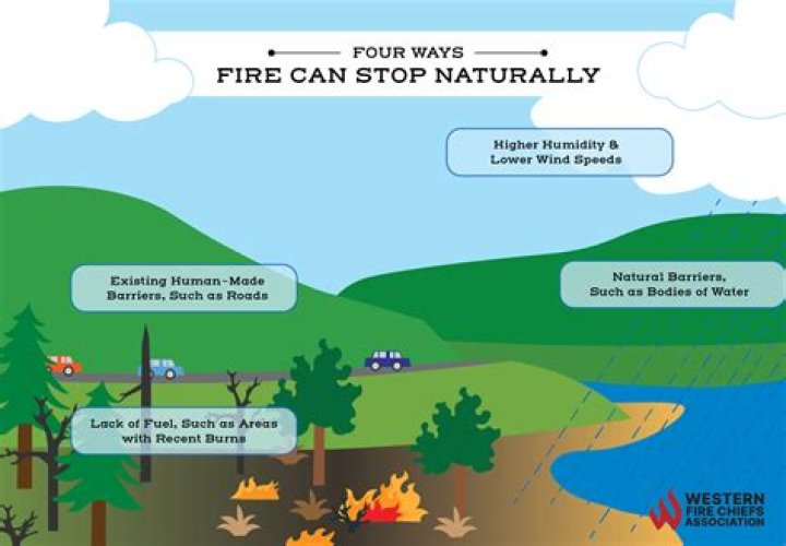 What do firefighters do to stop wildfires?