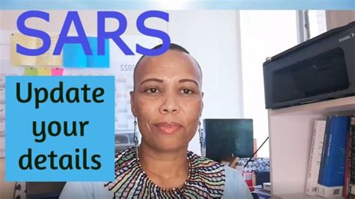 What do I need to update my details at SARS?