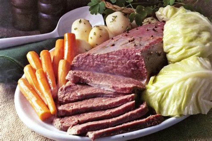What do Irish eat on New Year's Day?