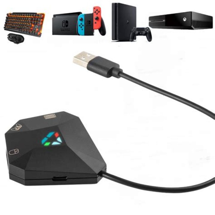 What do keyboard and mouse adapters do?