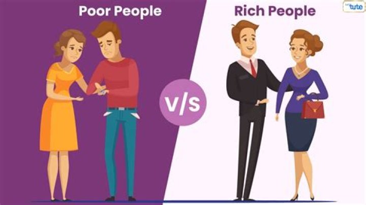What do poor people have that rich people need?