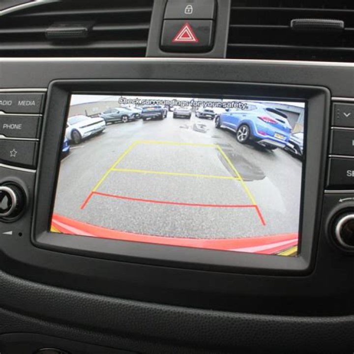 What do the lines on a backup camera mean?