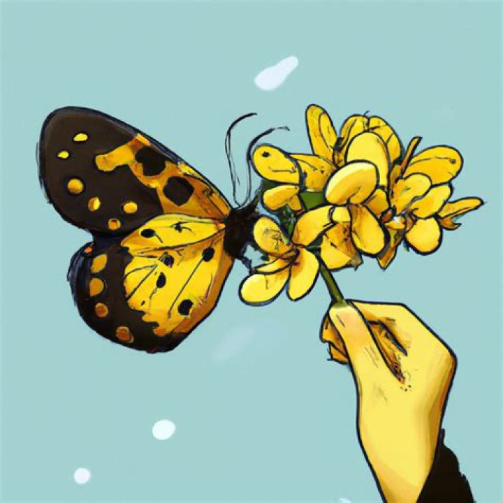 What do yellow butterflies eat?