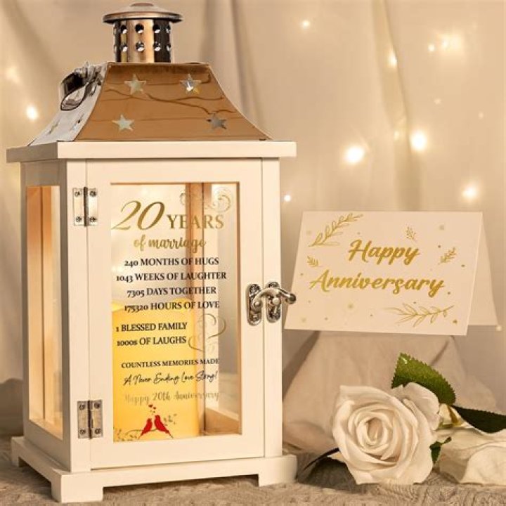 What do you buy for 20th wedding anniversary UK?
